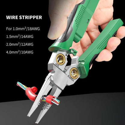 Picklepal™ 8-in-1 Wire Stripper Twister & Voltage Tester Pliers