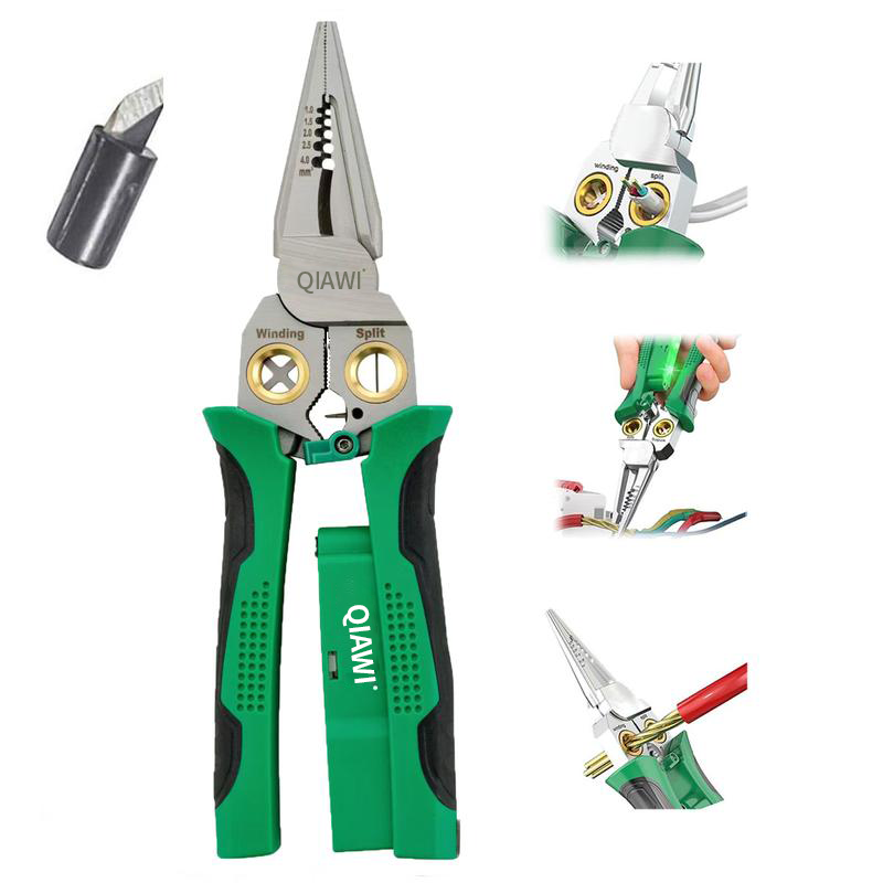 Picklepal™ 8-in-1 Wire Stripper Twister & Voltage Tester Pliers
