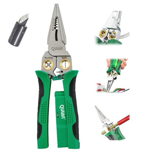 Picklepal™ 8-in-1 Wire Stripper Twister & Voltage Tester Pliers