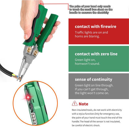 Picklepal™ 8-in-1 Wire Stripper Twister & Voltage Tester Pliers